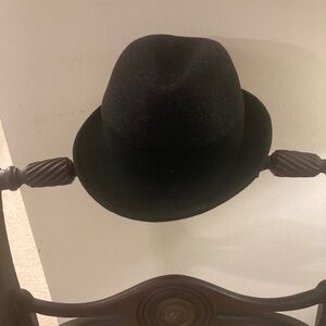 Classic Black Fedora Hat